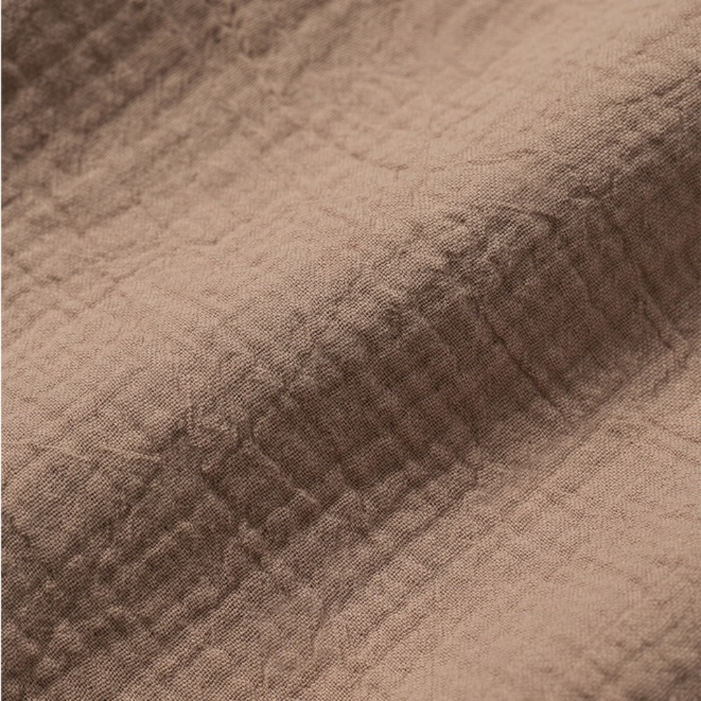 Pact Cropped Gauze Pants in Taupe - Picture 7 of 10